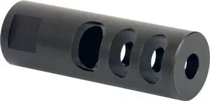 Yhm Low Profile Muzzle Brake – 5.56mm For 1/2×28 Threads