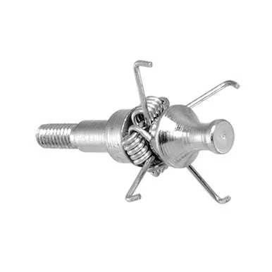 Zwickey J125 Judo Points Screw In, 125 Grain, Silver, 2 Pack