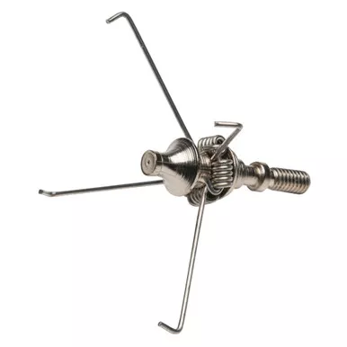 Zwickey K105 Kondor Points Screw In, 105 Grain, Silver, 1 Pack